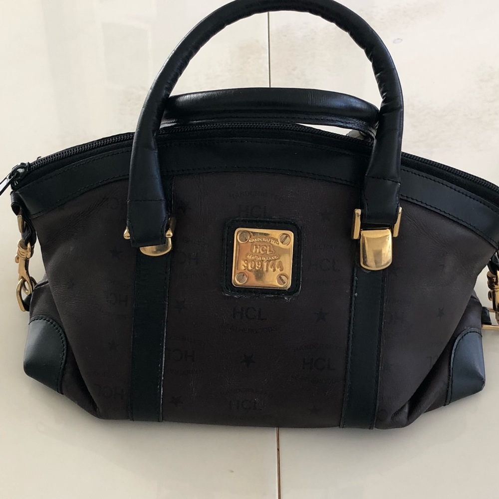 HCL satchel Handbag authentic